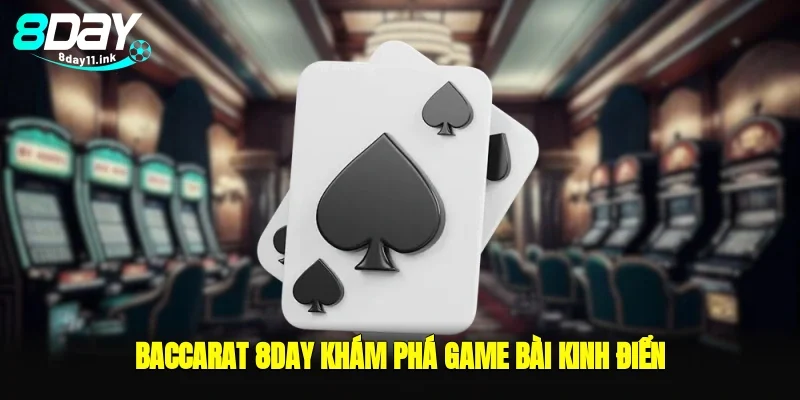 baccarat 8day khám phá game bài kinh điển